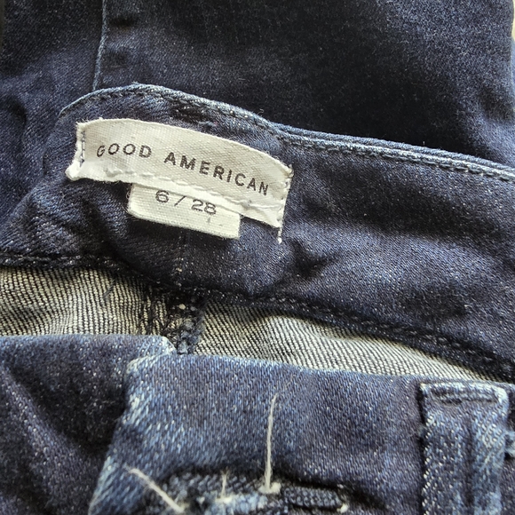 Good American Indigo High-Rise Skinny Jeans - Picture 8 of 10